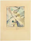 Kurt Schwitters, Aq. 9 (Windmühle)