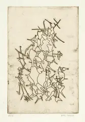 Yves Tanguy, Ohne Titel, 1945, Etching