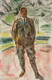 Cuno Amiet, Junger Mann (Hans Flury)