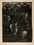 Pablo Picasso, David et Bethsabée, 9 May 1949, Lithograph