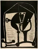 Pablo Picasso, Figure, 1948, Lithografie auf Velin