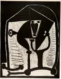 Pablo Picasso, Figure, 1948, Lithografie auf Velin