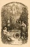 Rodolphe Bresdin, Frontispice de la Revue fantaisiste, 1861, Etching
