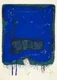 Sam Francis, Affiche Kunsthalle Bern, 1960, Colour lithograph