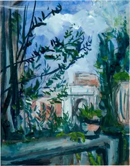 Titusbogen in Rom by Pierre Laprade, Around 1906, Gouache, offered Jun 2023