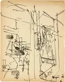 Albert Müller, Fensterausblick im Tessin