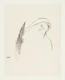 Odilon Redon, Le sommeil, 1898, Lithograph