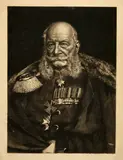 Karl Stauffer-Bern, Kaiser Wilhelm I., 1885, Etching