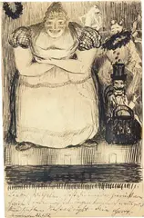 3 Postkarten by Georg Albert Stroedel, 1897-1899, Pen and ink, pencil and colour pencil, offered Jun 2023