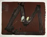 Antoni Tàpies, Grand M avec taches