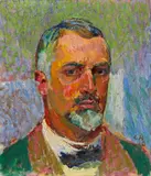 Cuno Amiet, Selbstbildnis