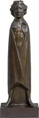 Die Flamme by Ernst Barlach, 1934, cast 1979, Bronze, offered Jun 2022