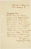 Augusto Giacometti, 7 handgeschriebene Briefe und 5 Postkarten an verschiedene Empfänger der Jahre 1917 bis 1943