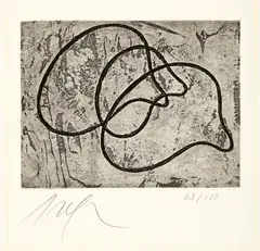 Hans Arp, Percursori, 1960, Etching