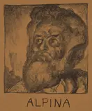 Giovanni Giacometti, Bregaliotto – ALPINA, Around 1922, Lithograph