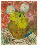 Giovanni Giacometti, Chrysanthemen, 1908, Oil on canvas