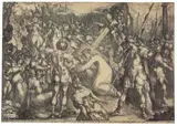 Jacques Bellange, Die Kreuztragung, 1613-1616, Etching