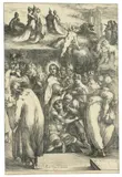Jacques Bellange, Die Auferweckung des Lazarus, 1613-1616, Etching