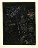 Marc Chagall, L'atelier de nuit