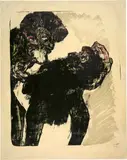 Emil Nolde, Grotesken, 1913, Colour lithograph