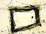 Sam Francis, Square. SF 74-413, 1974, Ink and watercolour