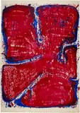 Blue Blood Stone by Sam Francis, 1960, Colour lithograph, offered Sep 2021