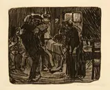 Käthe Kollwitz, Hamburger Kneipe