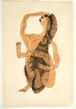Henri Laurens, Femme assise à la jambe levée, Around 1950, Colour lithograph