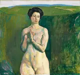 Ferdinand Hodler, Die Quelle, Um 1904, Oil on canvas