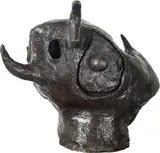 Joan Miró, Tête de Tériade, 1972, cast 1975, Bronze