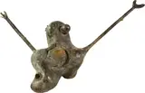 Joan Miró, Jeune fille au soleil, 1981, Bronze