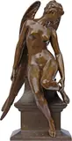 Alfred Boucher, Hirondelle bléssée, 1898, Bronze