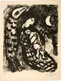 Marc Chagall, Guerre II, 1956/1957, Lithograph