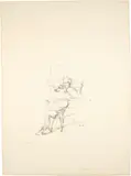 La Mère de l'artiste assise I by Alberto Giacometti, 1964, Lithograph, offered Sep 2020