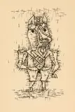 Paul Klee, Esel, 1925, Lithograph
