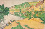 Paul Signac, Les Andelys, 1897-1898, Colour lithograph