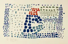 Nicolas de Staël, Sans titre, 1951, Colour lithograph