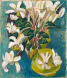 Ernst Ludwig Kirchner, Alpenveilchen, 1918, Öl auf Leinwand