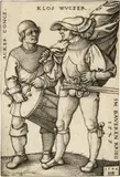 Hans Sebald Beham, Fähnrich und Trommler