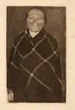 Käthe Kollwitz, Schwangere Frau, Vor September 1910, Strichätzung, Aquatinta, Kaltnadel, Vernis mou