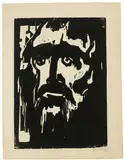 Emil Nolde, Prophet, 1912, Holzschnitt