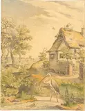 Ludwig Richter, Der Storch und der Frosch