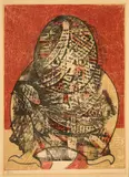 Max Ernst, Hibou, 1955, Lithographie in vier Farben