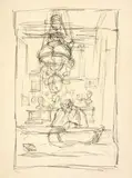 La Mère de l'artiste dans la "stua" à Stampa by Alberto Giacometti, 1958, Lithographie, offered Jun 2018