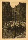 Käthe Kollwitz, Die Carmagnole, Vor Mitte März 1901, Strichätzung, Kaltnadel, Aquatinta bzw. Pinselätzung und Schmirgel