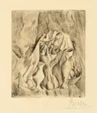 Pablo Picasso, Nature morte au compotier, 1908-1909, Kaltnadel