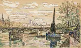 Paul Signac, Le Pont des Arts à Paris