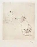 Pablo Picasso, Salomé, 1905, Kaltnadel