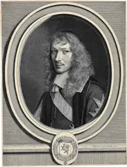 Robert Nanteuil, Portrait de Basile Fouquet, Chancelier du Roi, 1658, Kupferstich