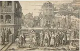 Lucas van Leyden, Ecce homo, gross, 1510, Kupferstich